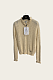 Wave Neck Knit Sweater