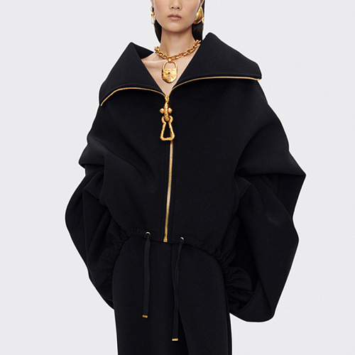 Oversize Turn-down Collar Coat