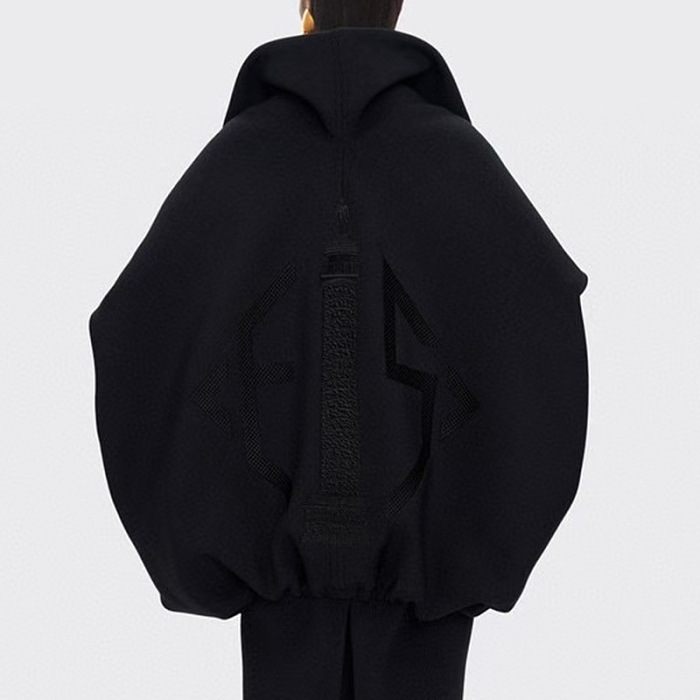 Oversize Turn-down Collar Coat