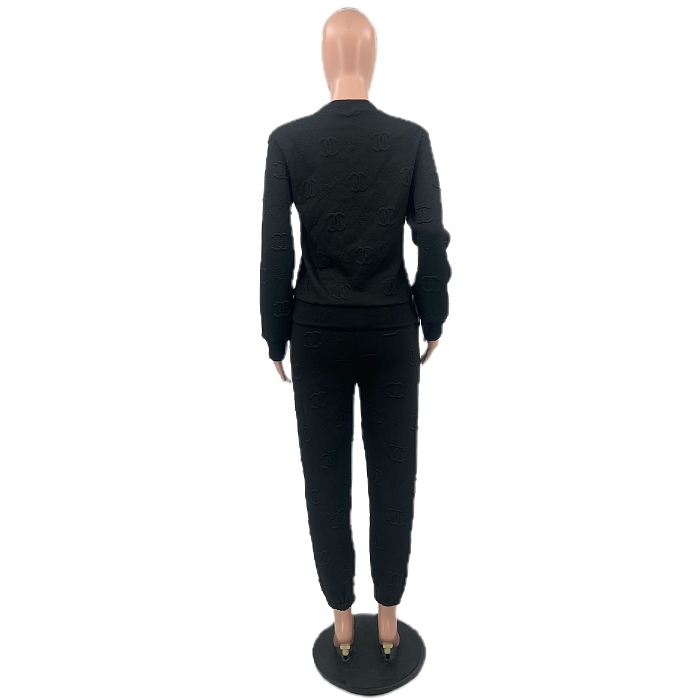 Women's Embossed Jogging Set