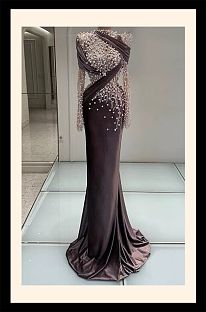 Lace Floor-length Gloves