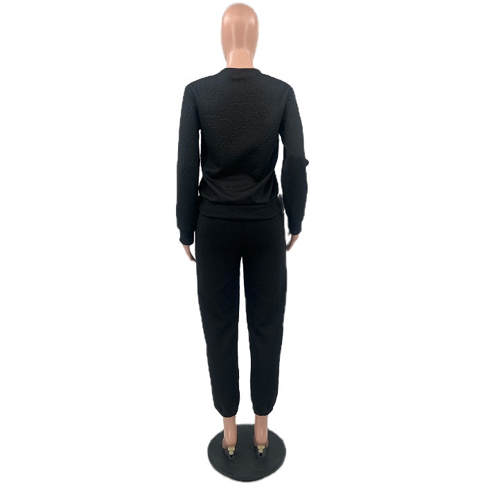 Women's Embossed Jogging Set