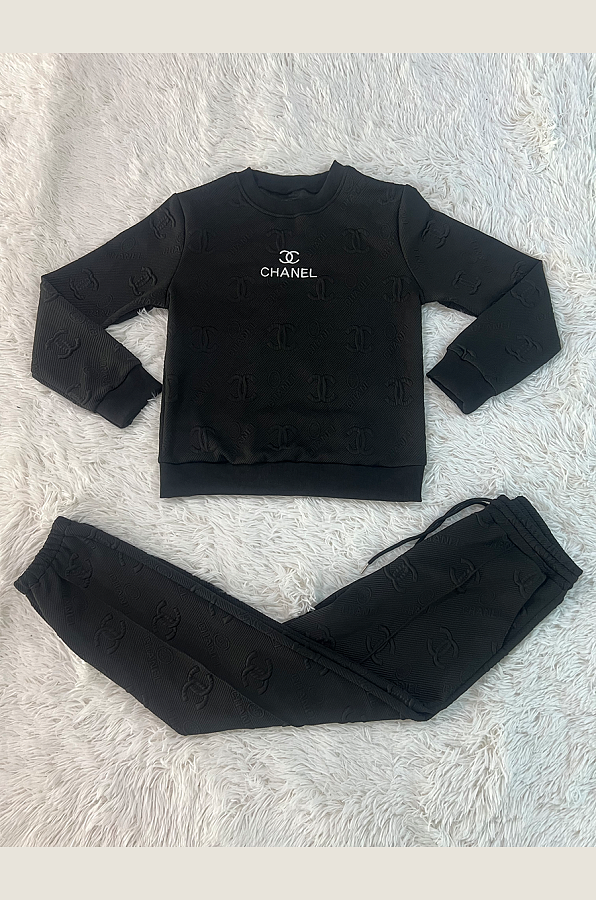 Women's Embossed Jogging Set