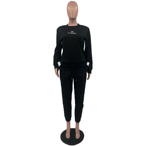 Women's Embossed Jogging Set