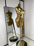 Metallic Corset Dress