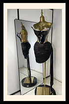 Metallic Corset Dress