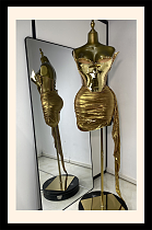 Metallic Corset Dress