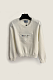 Embossed Knit Sweater