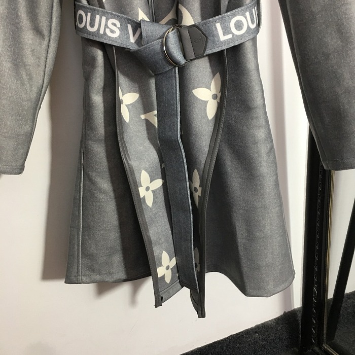 Belted Double Face Hooded Wrap Coat