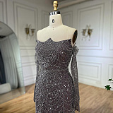 Strapless Beaded Gown