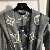 Belted Double Face Hooded Wrap Coat