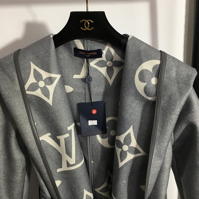 Belted Double Face Hooded Wrap Coat