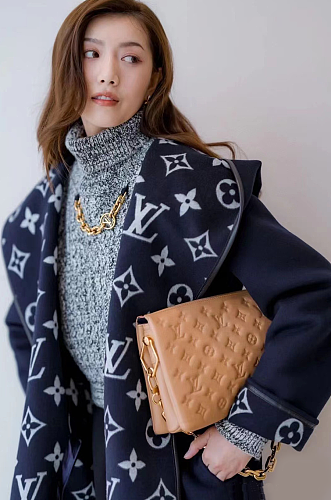 Wool Hooded Coat