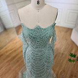 Strapless Beaded Gown