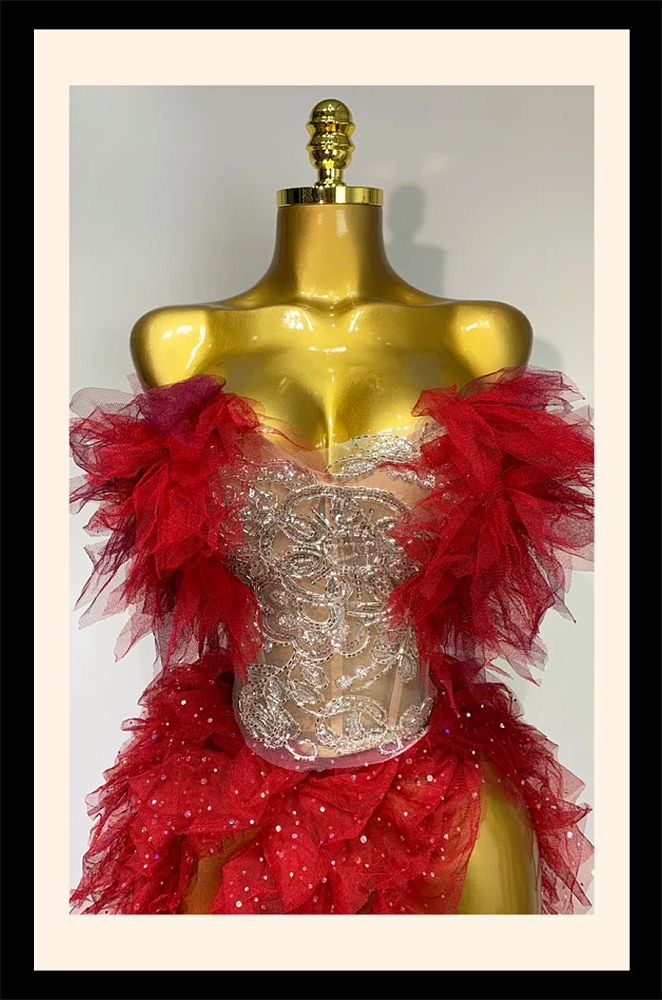 Feather Dress