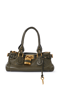 Paddington bag in grained leather