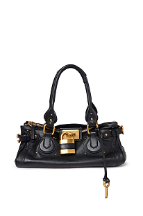 Paddington bag in grained leather