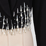 Drop Crystal Blazer