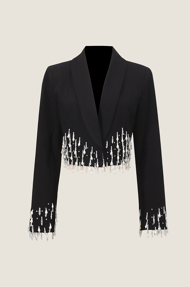 Drop Crystal Blazer