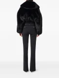Fur-effect Corset Jacket