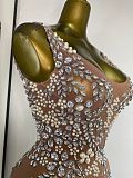 Beaded Bodycon Party Dress