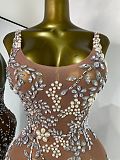 Beaded Bodycon Party Dress
