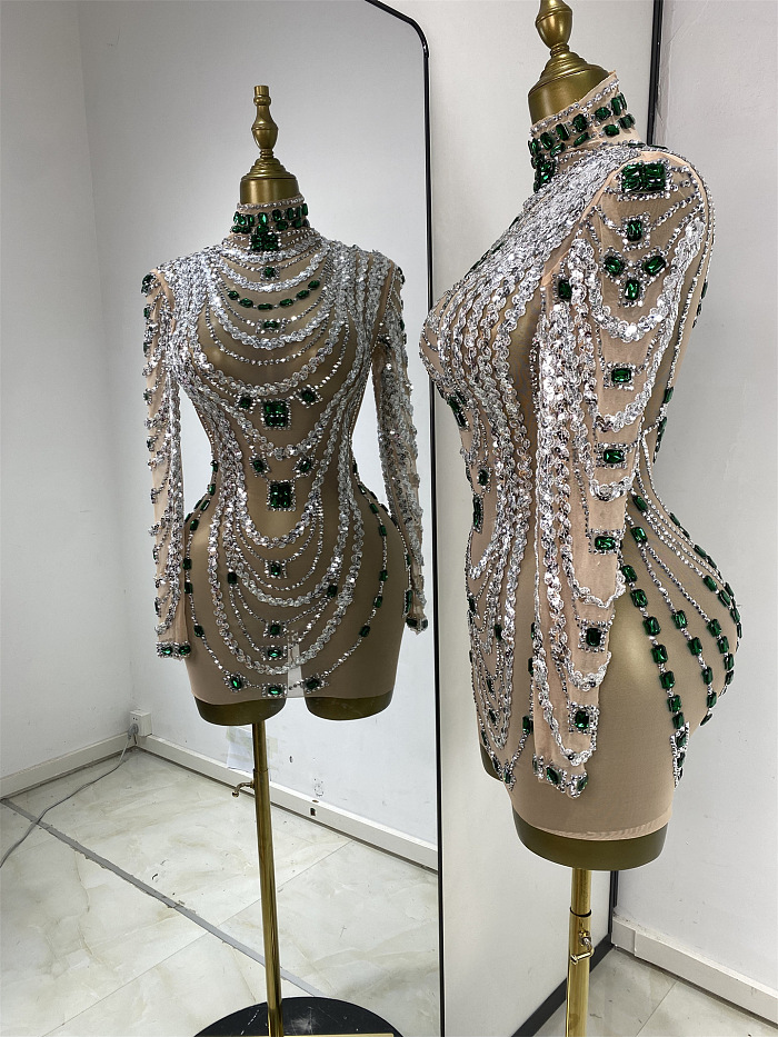 Beaded Party Dress