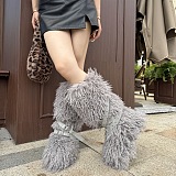 Teddy Faux Furry Boots