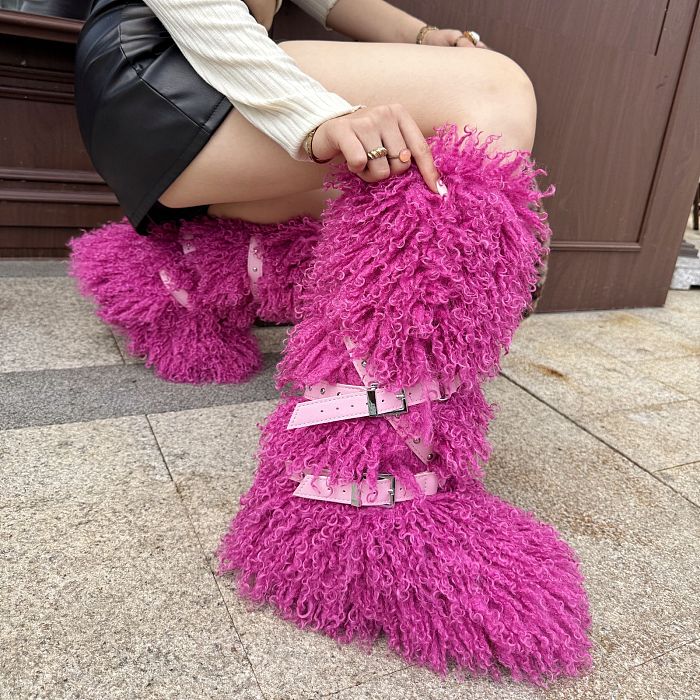 Teddy Faux Furry Boots