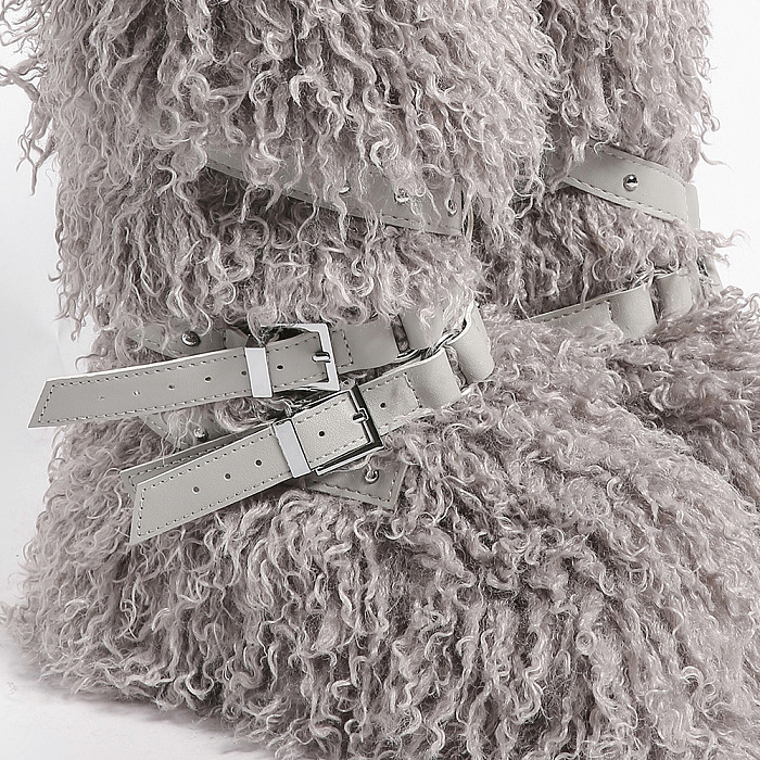 Teddy Faux Furry Boots