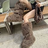 Teddy Faux Furry Boots
