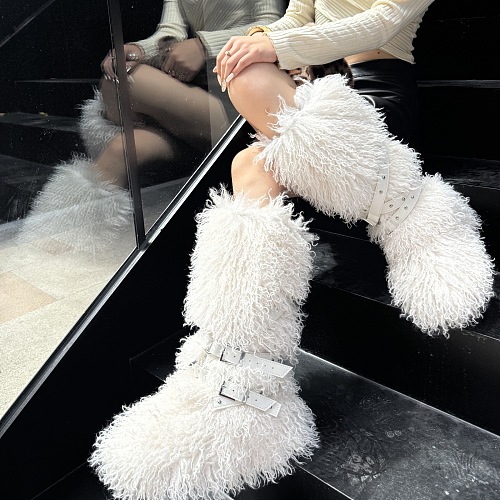Teddy Faux Furry Boots