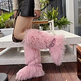 Teddy Faux Furry Boots