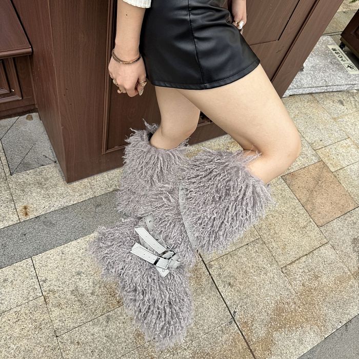 Teddy Faux Furry Boots