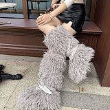 Teddy Faux Furry Boots