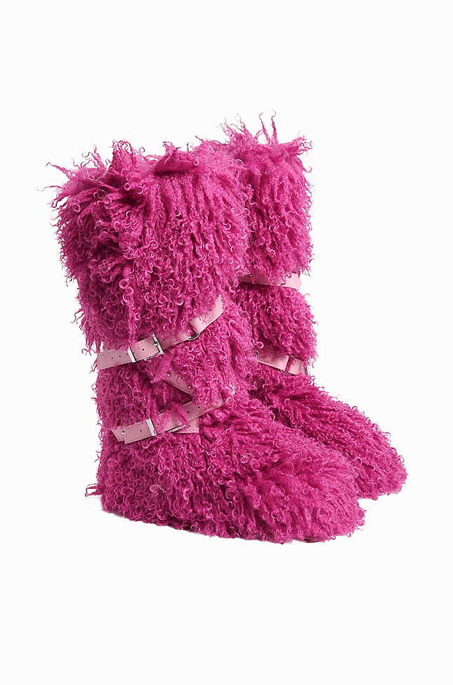 Teddy Faux Furry Boots