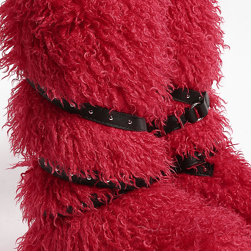 Teddy Faux Furry Boots