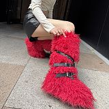 Teddy Faux Furry Boots