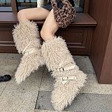 Teddy Faux Furry Boots