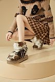 Furry Low Boots