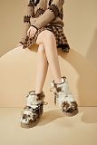 Furry Low Boots