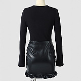 Patchwork Twist Mini Dress