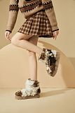 Furry Low Boots