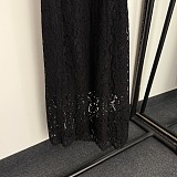 Lace Patchwork Long Dress