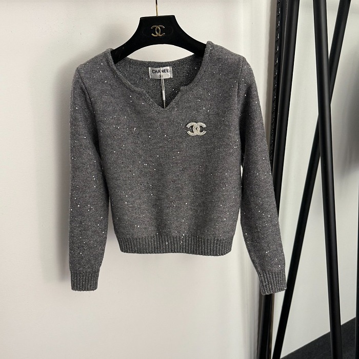 Stretch Skirt & Sweater Top