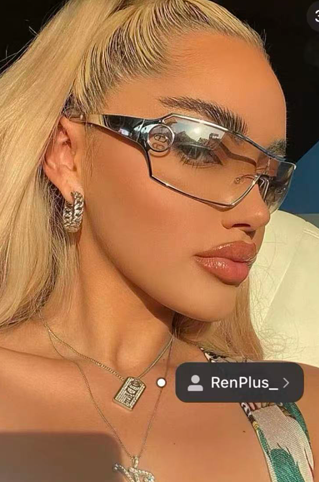 Metal Frame Sunglasses