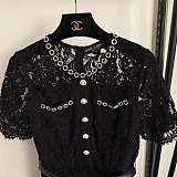 Lace Patchwork Long Dress