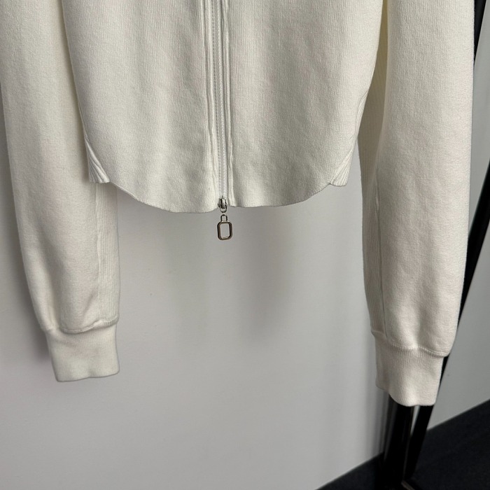 Hooded Knit Jacket