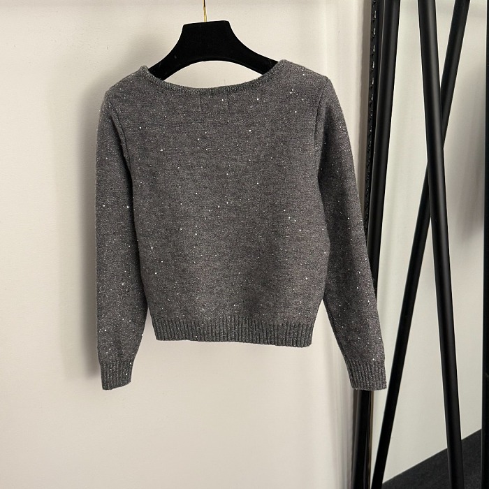 Stretch Skirt & Sweater Top