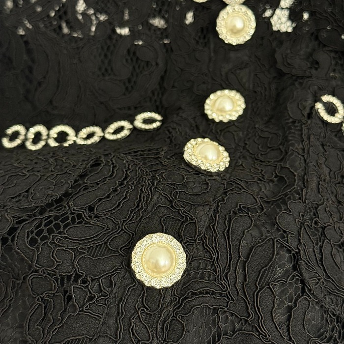 Lace Patchwork Long Dress